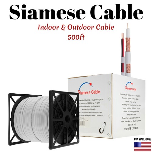 500ft rg59 siamese 20awg - 500ft,
