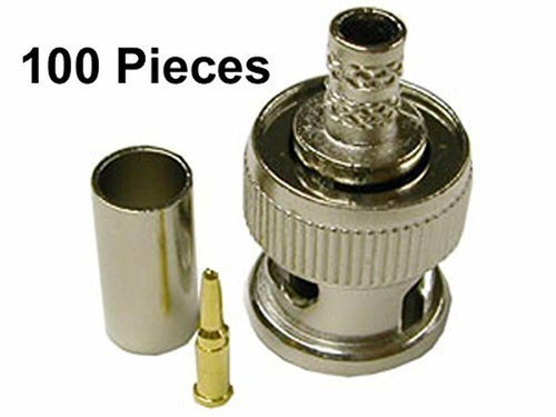 100pcs rg59 bnc male - 100pcs,